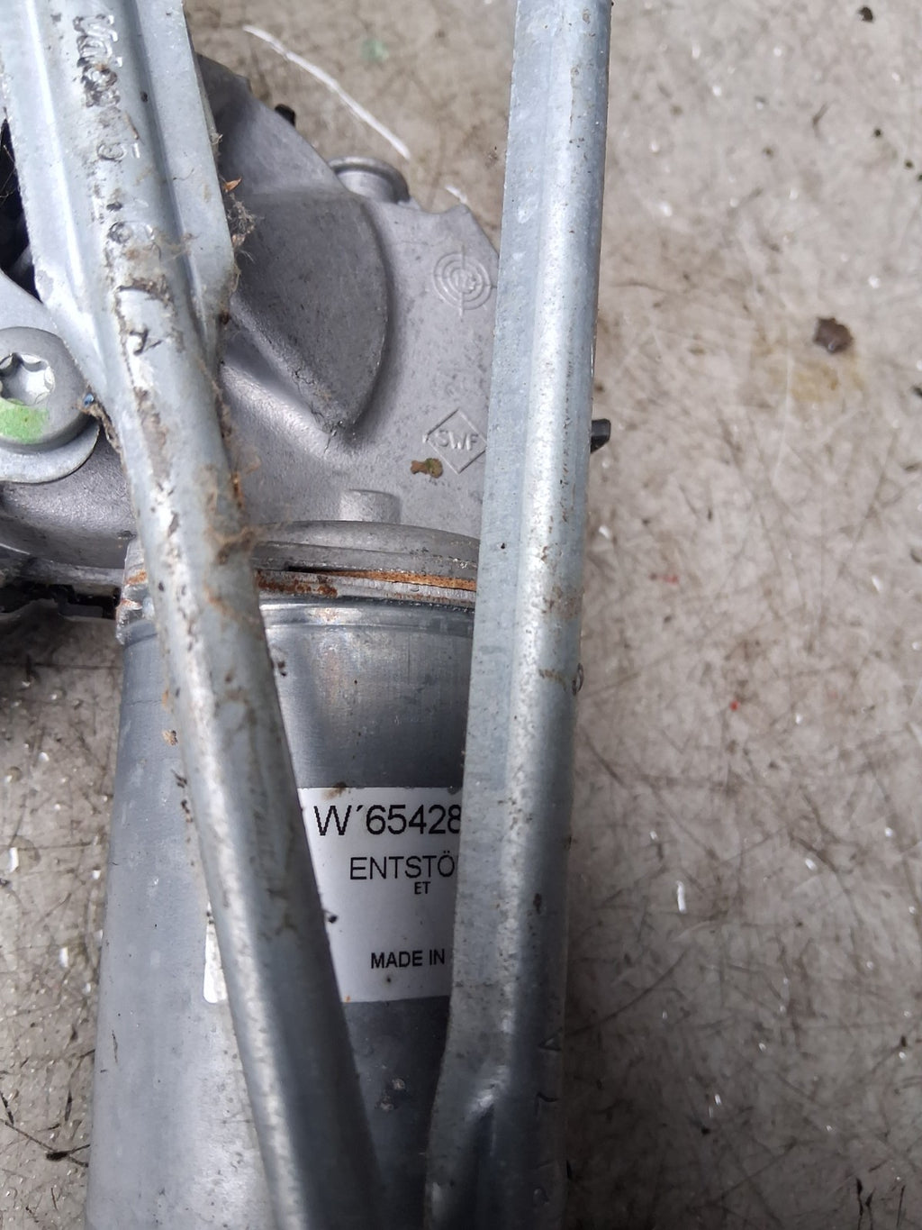 2017 VAUXHALL CORSA E FRONT WINDSCREEN WIPER MOTOR & LINKAGE 13432686