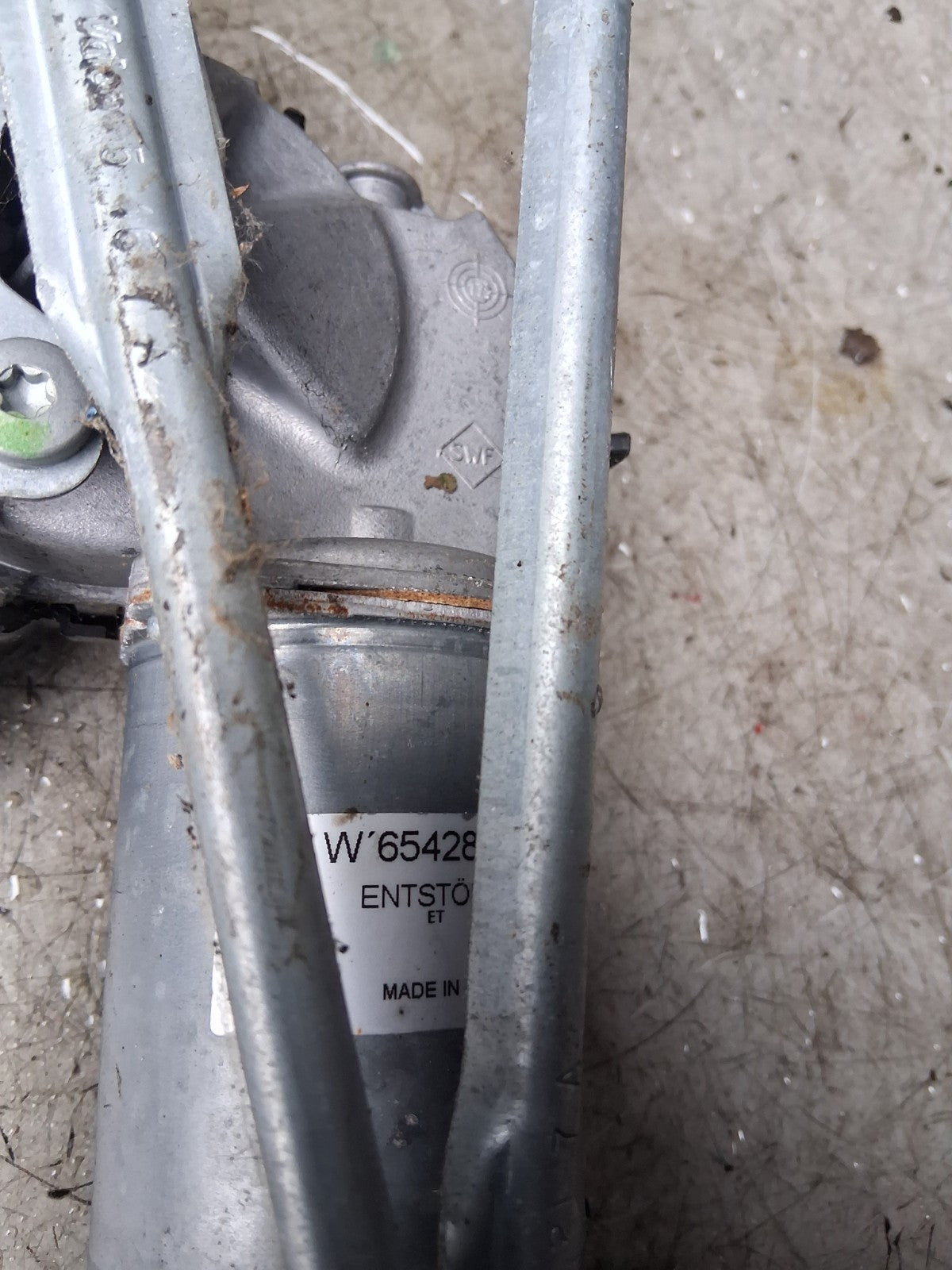 2017 VAUXHALL CORSA E FRONT WINDSCREEN WIPER MOTOR & LINKAGE 13432686