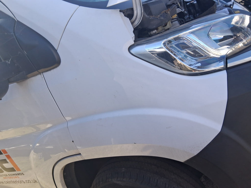 2021 CITROEN RELAY MK3 OSF DRIVER SIDE WING PANEL WHITE