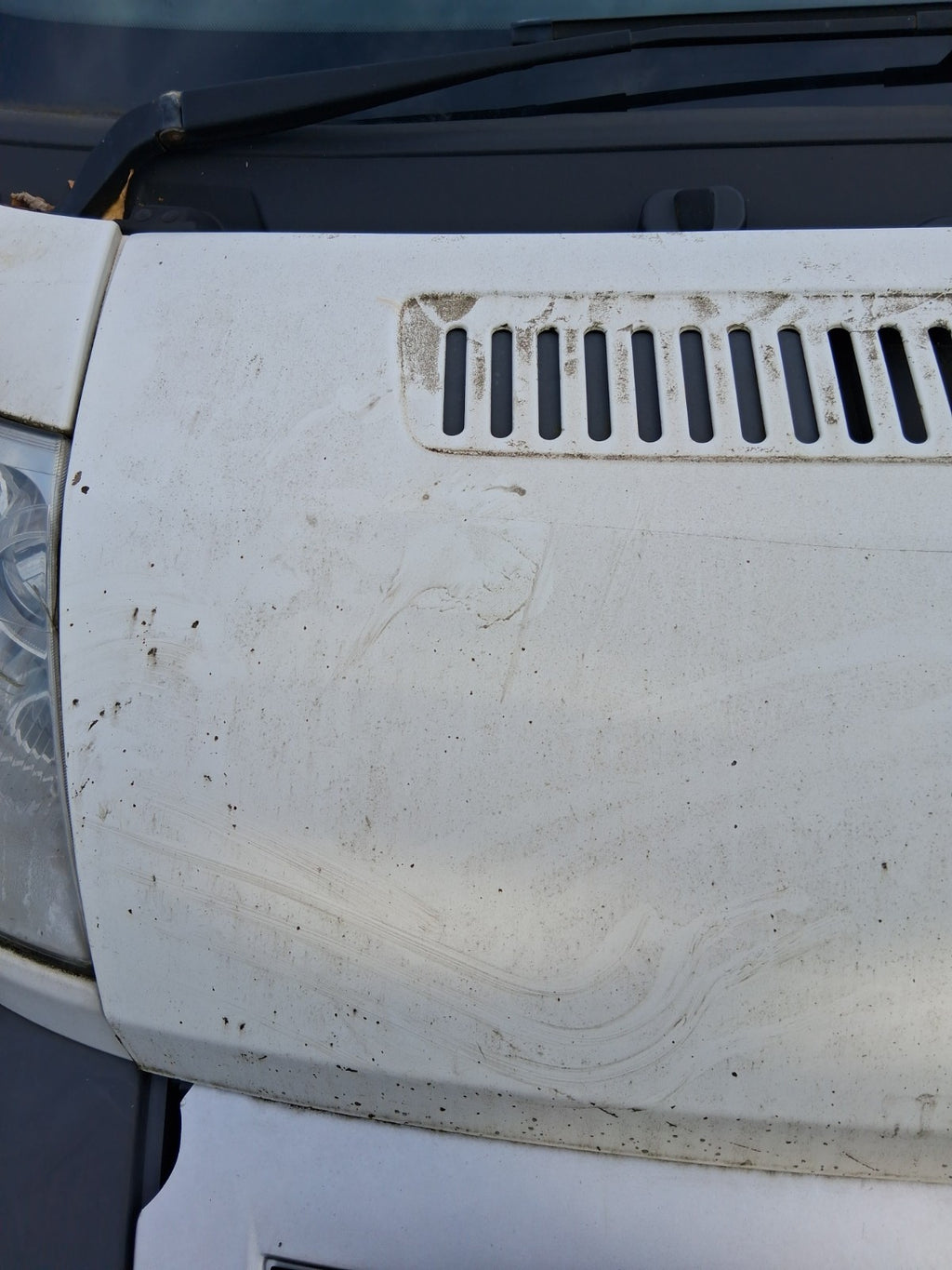 2014 CITROEN RELAY MK3 FRONT BONNET HOOD PANEL WHITE
