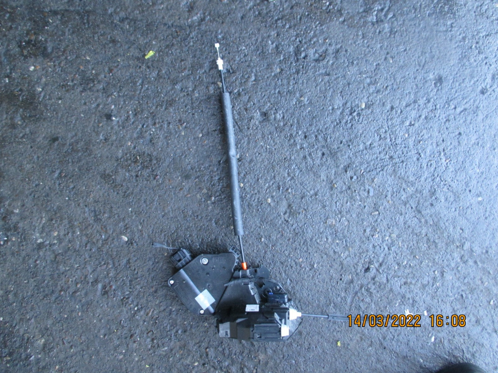 JAGUAR XE 2019 NSF PASSENGER SIDE FRONT DOOR LOCK MECH LX73-203A29-GA