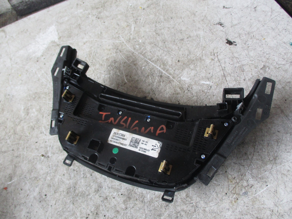VAUXHALL INSIGNIA 2011 HEATER AC CLIMATE CONTROL SWITCH 26202384