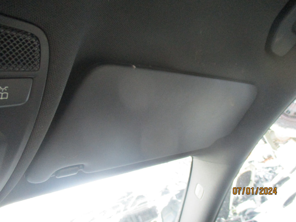 MERCEDES BENZ CLA 2016 C117 OSF FRONT INTERIOR DRIVER SIDE SUN VISOR BLACK