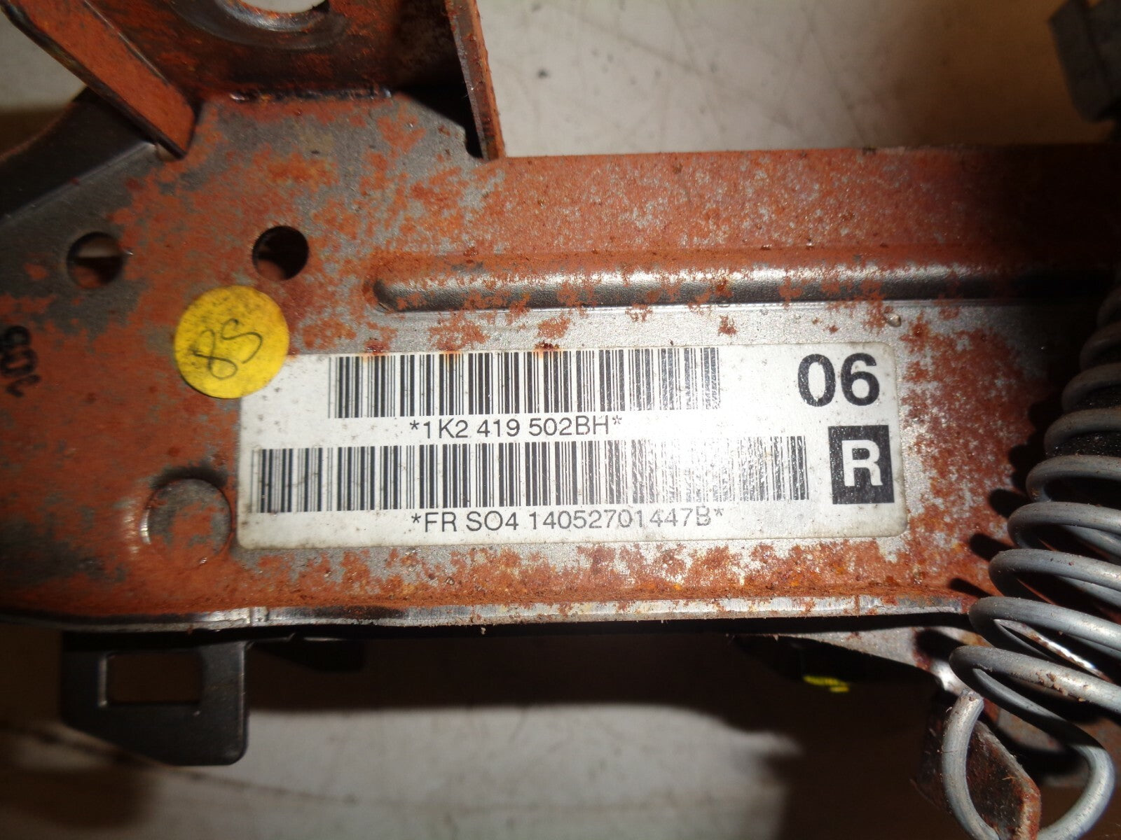 VW VOLKSWAGEN GOLF MK5 04-08 STEERING COLUMN 1K2419502BH