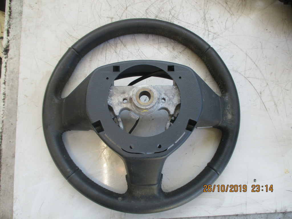 SUZUKI SPLASH 2008 MULTI FUNCTION STEERING WHEEL BLACK