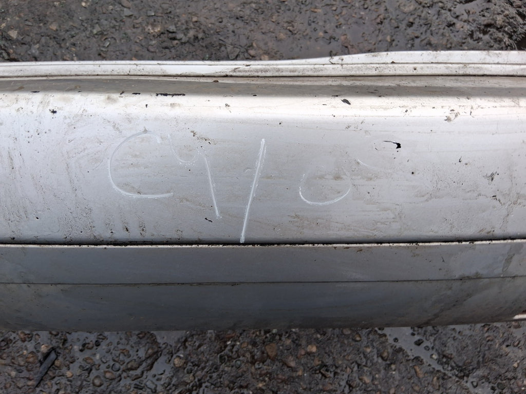 2008 CITROEN C4 PICASSO COMPLETE REAR BUMPER SILVER
