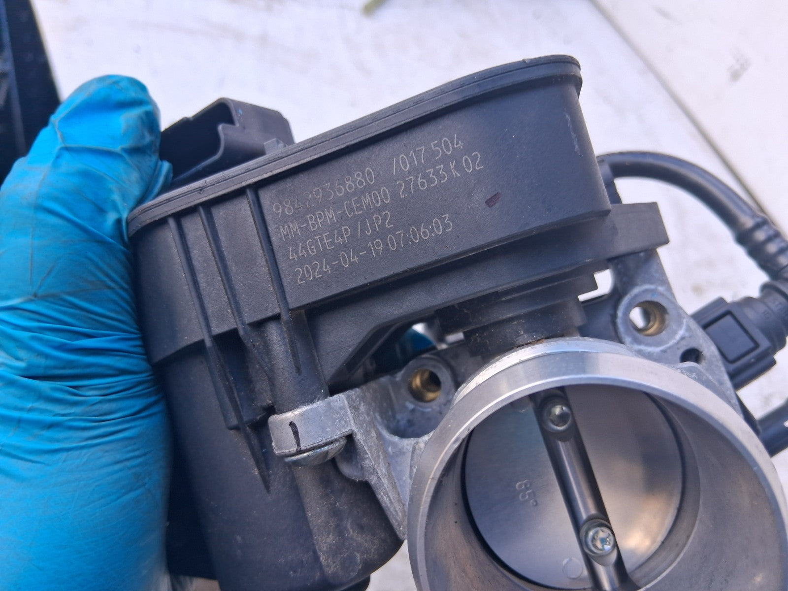 2024 VAUXHALL GRANDLAND 1.2 PETROL THROTTLE BODY 9842936880