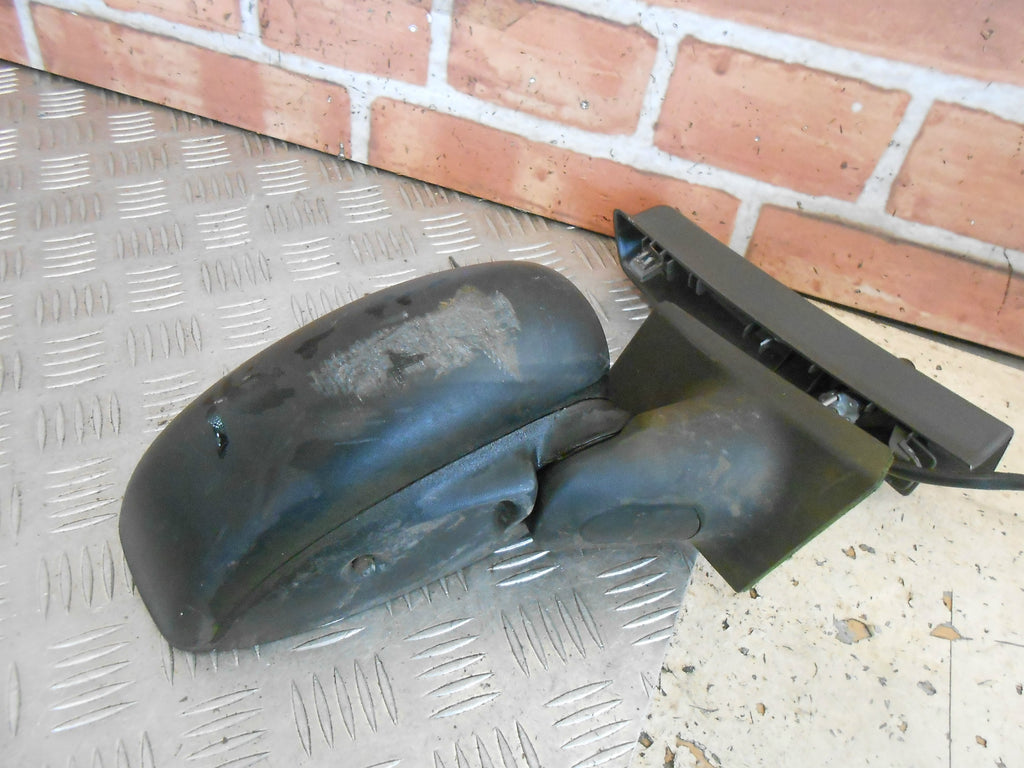 FIAT IDEA MPV 2005 OS DRIVER SIDE MANUAL DOOR MING MIRROR BLACK