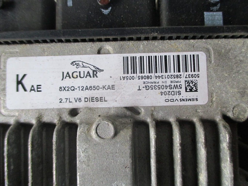 JAGUAR XF X250 2.7 ECU ENGINE CONTROL MODULE 8X2Q12A650