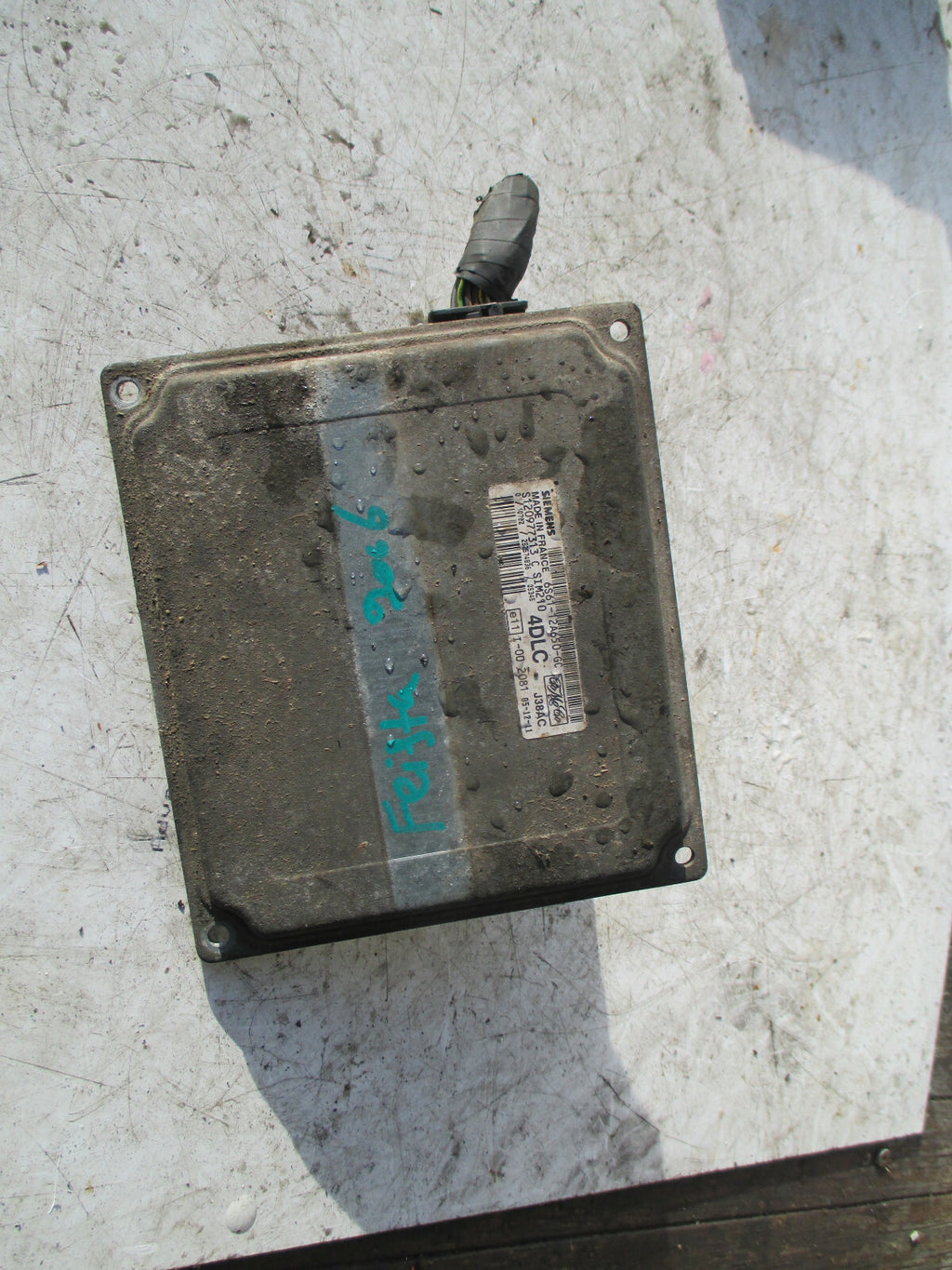 FORD FIESTA MK6 2006 1.4 PETROL ECU ENGINE CONTROL MODULE UNIT 6S6112A650GC