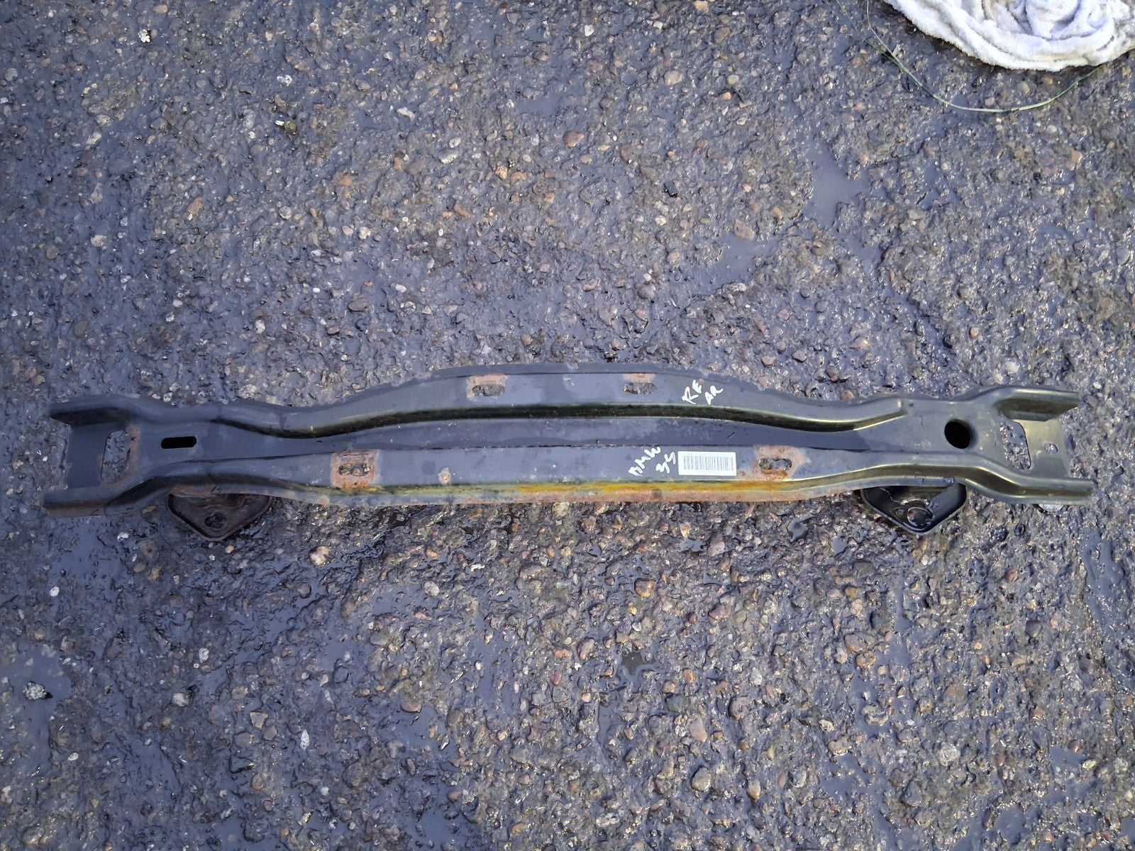 2014 BMW 3 SERIES F31 REAR BUMPER REINFORCEMENT CRASH BAR 7256927