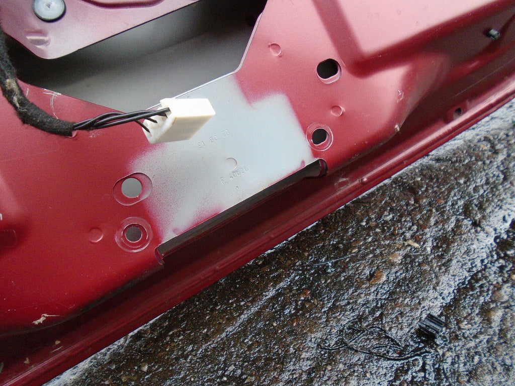 JAGUAR XF FACELIFT 2013 BARE SHELL FRAME TAILGATE BOOTLID HATCH RED CAJ