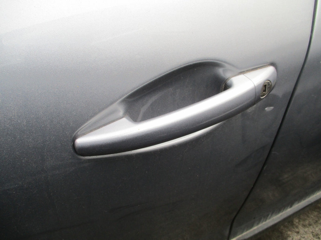 PEUGEOT 2008 2018 MK1 NSF PASSENGER REAR EXTERIOR HANDLE CULUMUS GREY MET KCA
