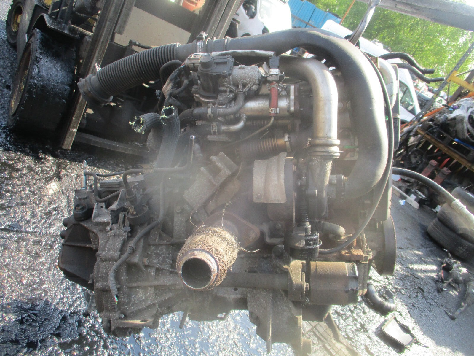 NISSAN QASHQAI J10 2012 1.5 DIESEL BARE ENGINE K9K