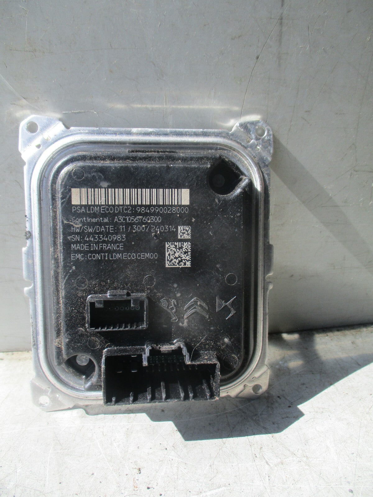 2023 VAUXHALL ASTRA L LED HEADLIGHT CONTROL UNIT MODULE 984990028000