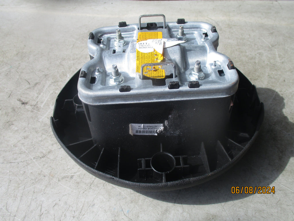2011 RENAULT CLIO MK3 STEERING WHEEL AIRBAG