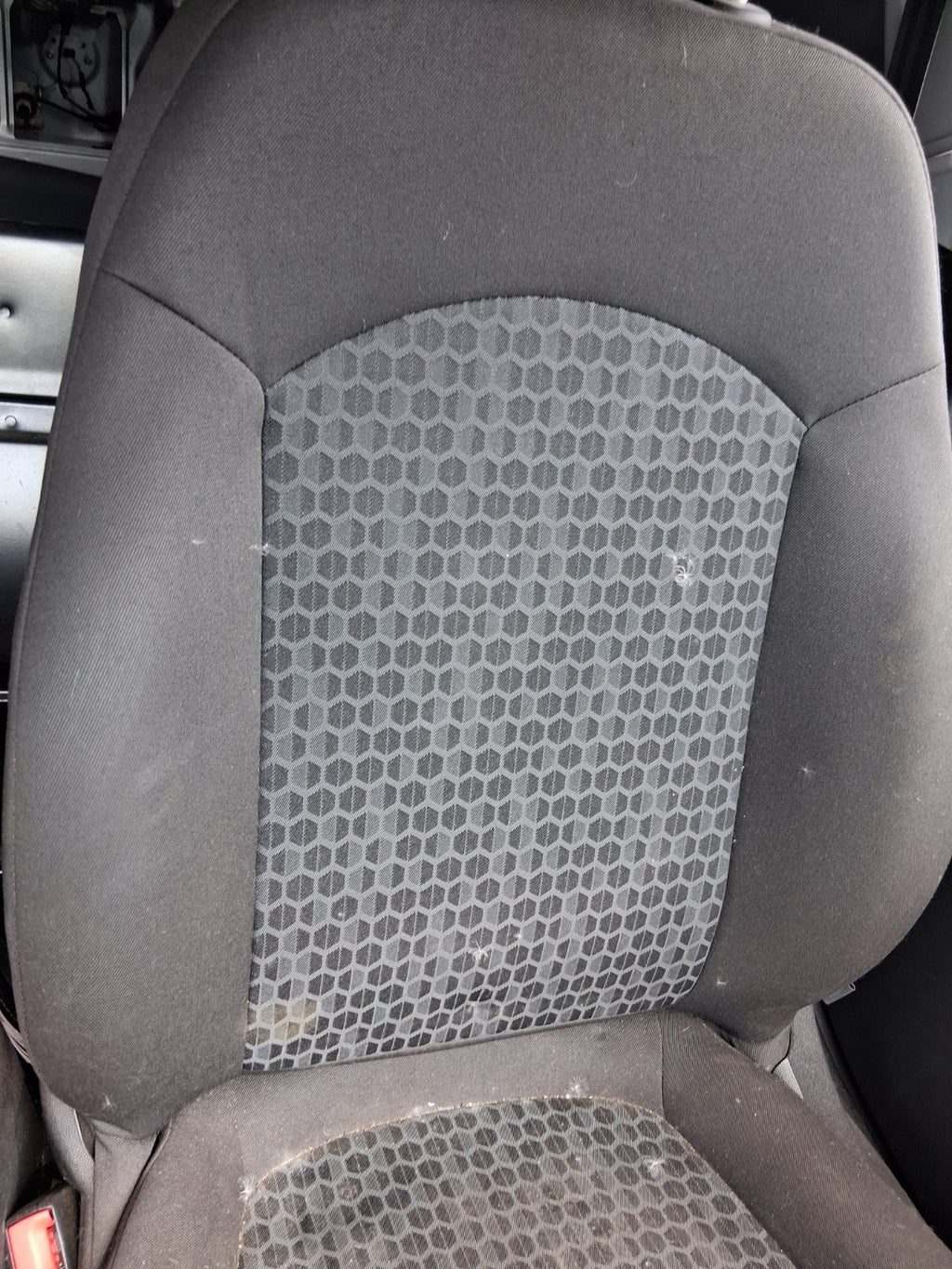 2017 VAUXHALL CORSA E NS PASSENGER SIDE FRONT LEFT FABRIC SEAT