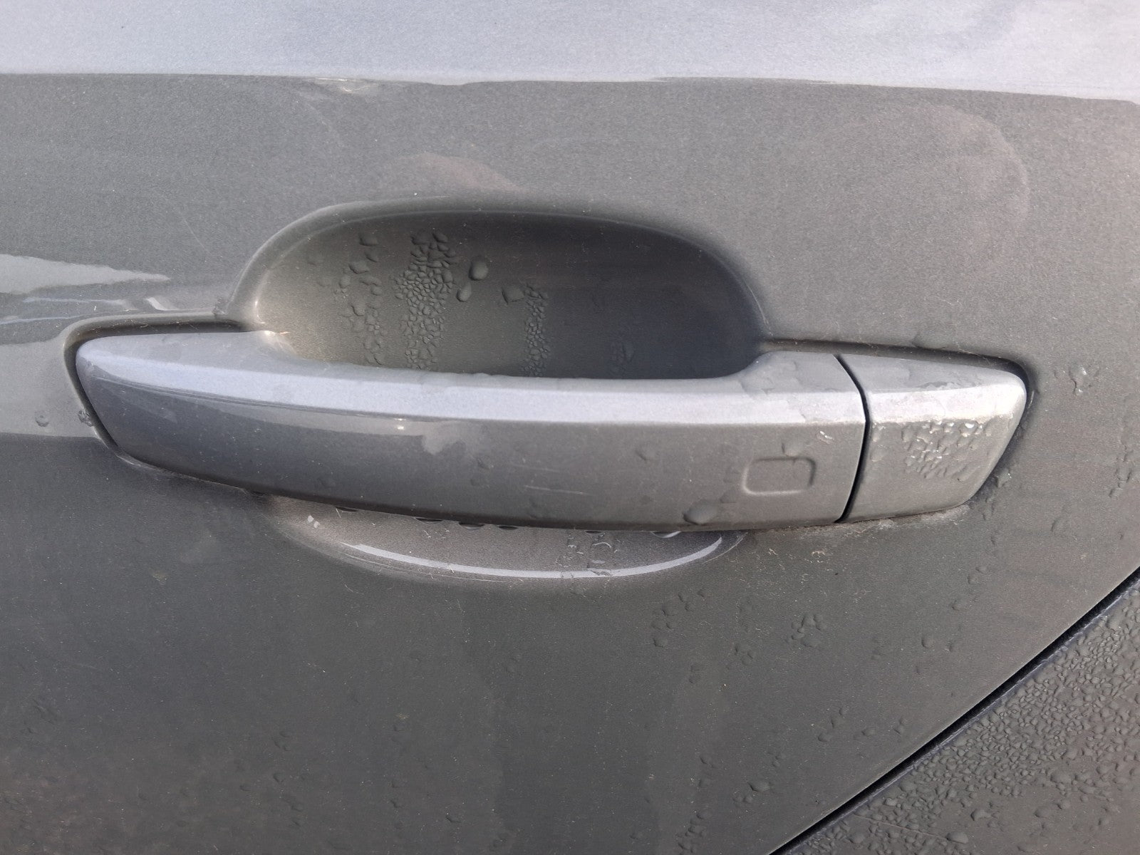 2024 AUDI A1 S LINE MK2 GB NSR PASSENGER SIDE REAR LEFT EXTERIOR DOOR HANDLE