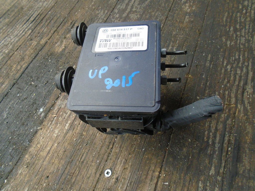 VW VOLKSWAGEN UP SKODA CITIGO 2016 1.0 TSI ABS PUMP & MODULE 1S0614517P