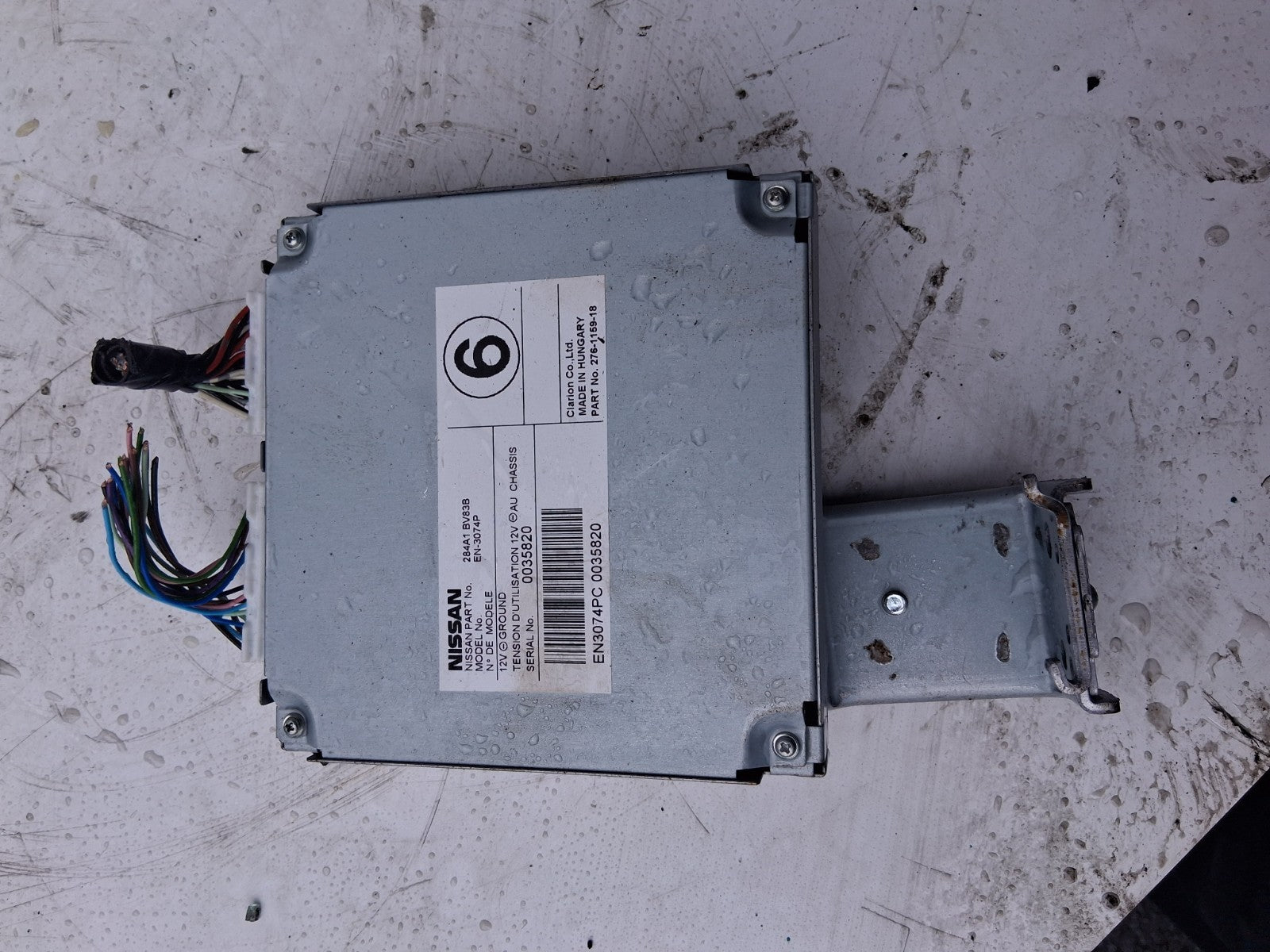 NISSAN JUKE 2016 F15 PARKING CAMERA CONTROL MODULE ECU 284A1BV83B