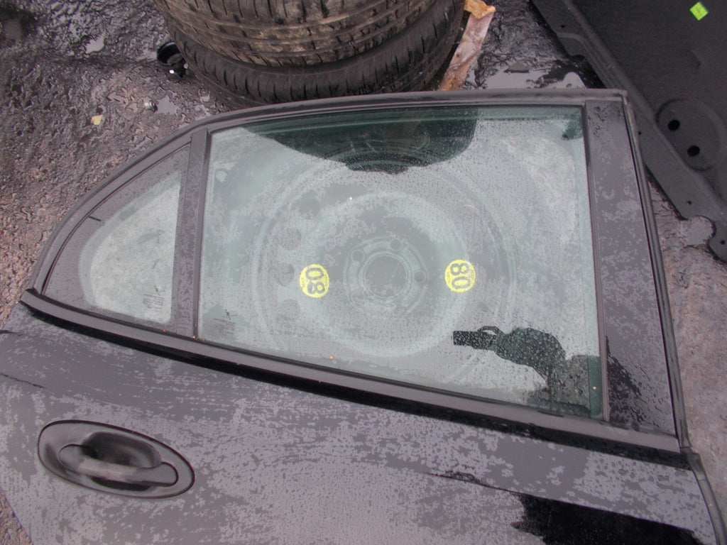SAAB 9-3 2005 MK2 OSR DRIVER SIDE REAR DOOR & DOOR CARD 170 SAAB BLACK 12792018
