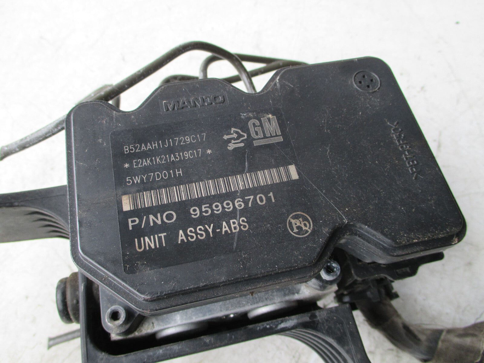 CHEVROLET SPARK 2010 ABS PUMP & MODULATOR 95996701