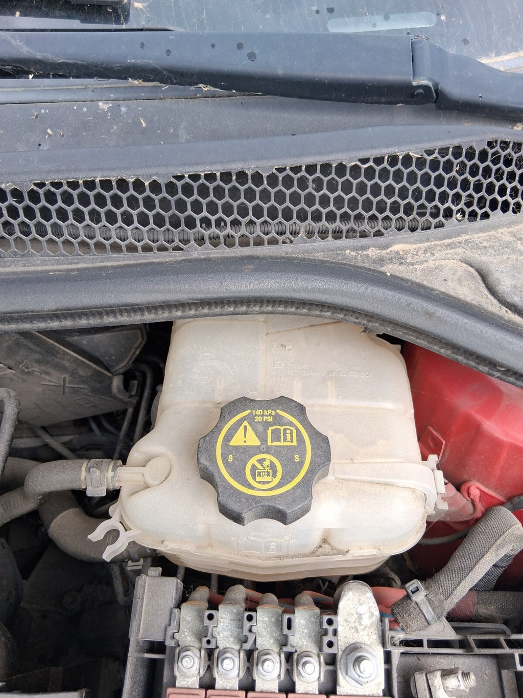 2015 VAUXHALL ASTRA J COOLANT WATER EXPANSION TANK RESERVOIR