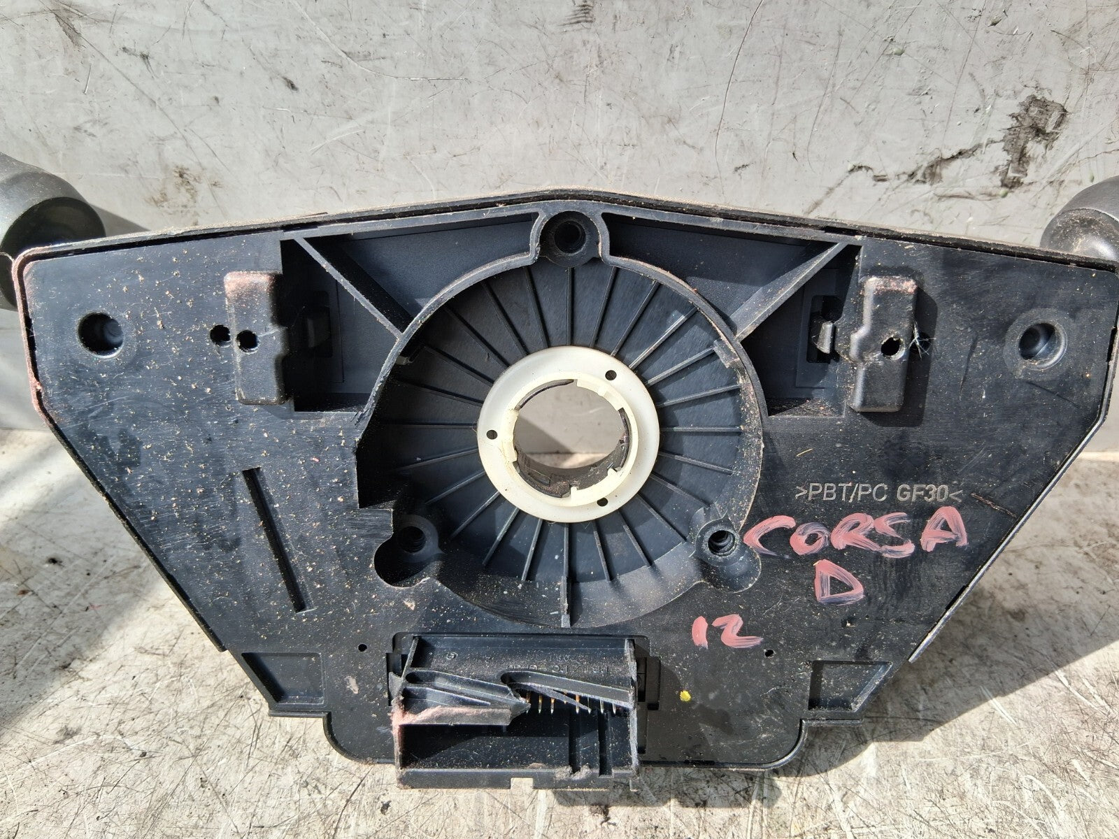 2012 VAUXHALL CORSA D INDICATOR WIPER STALK SWITCH WITH SQUIB 13142283