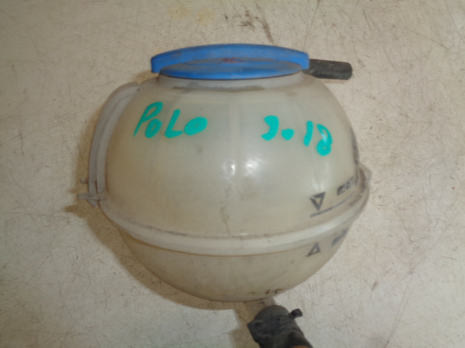 VW VOLKSWAGEN POLO 2018 WATER COOLANT EXPANSION TANK RESERVOIR 6Q0121407B