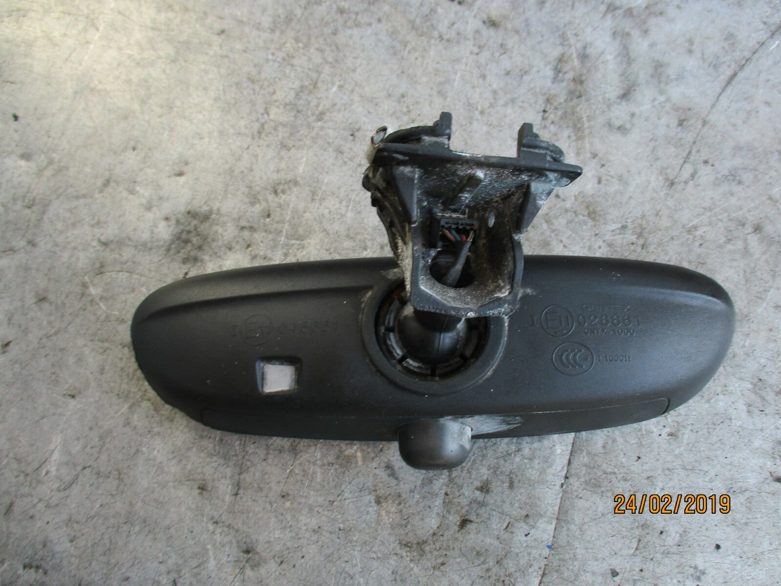 BMW 1 SERIES F20 F21 BLACK REAR VIEW MIRROR 925613504