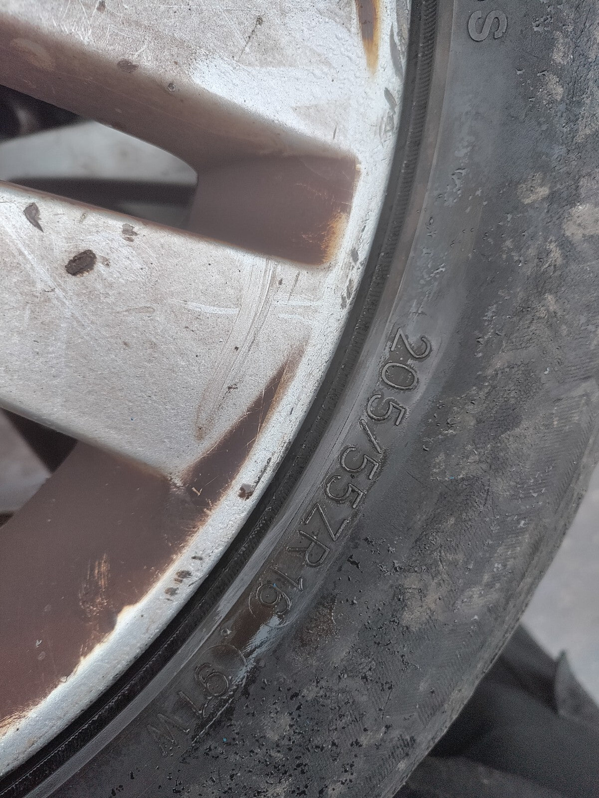VAUXHALL ASTRA H 2008 16 INCH ALLOY WHEEL WITH TYRE 205/55R16