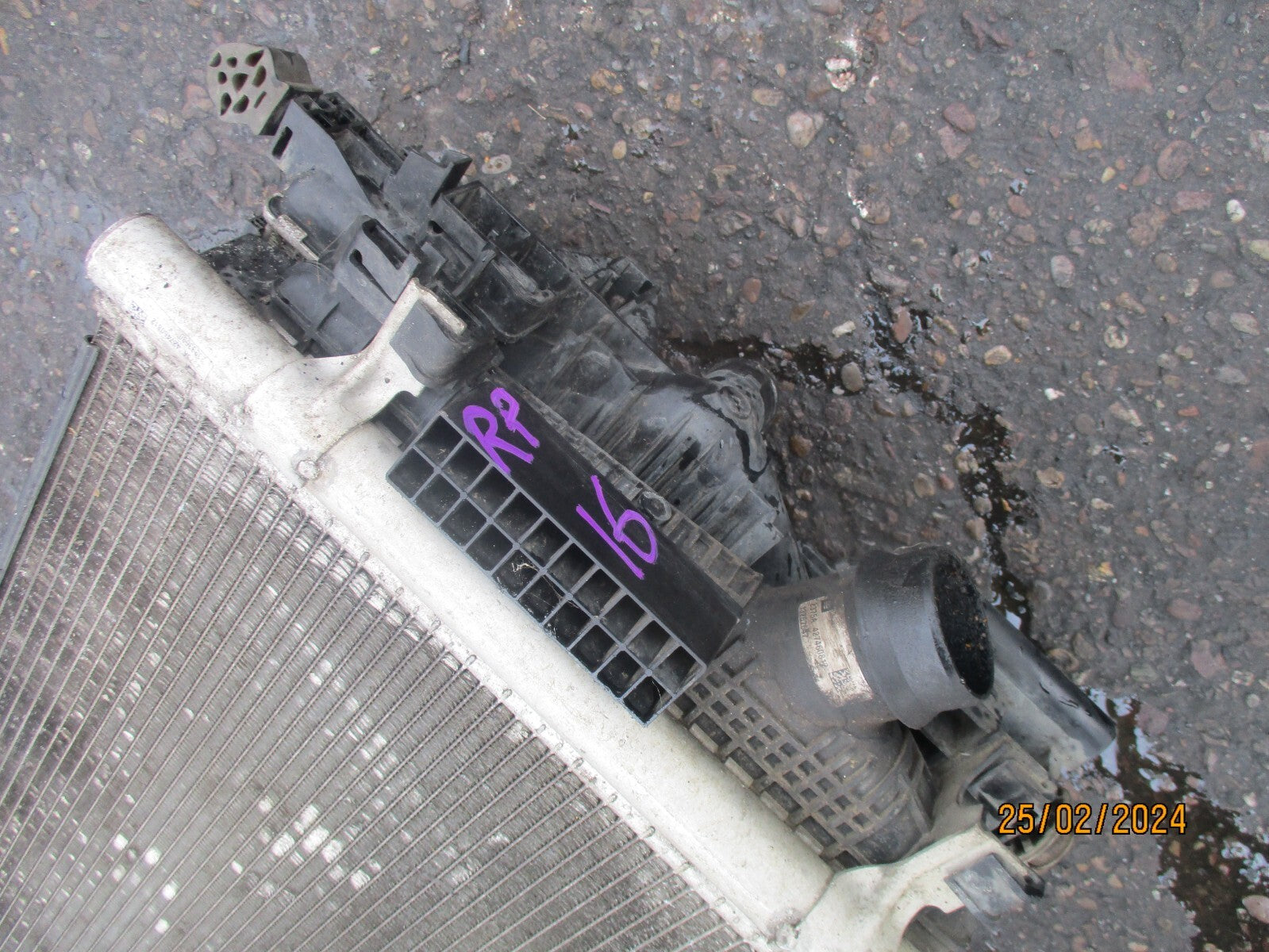 VAUXHALL ZAFIRA C 2018 1.6 DIESEL COMPLETE RADPACK RADIATOR 427460812 RP 16
