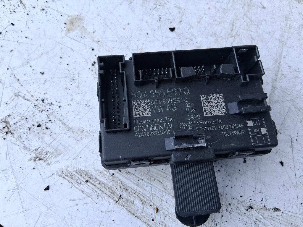 2024 AUDI A1 S LINE MK2 GB OSF DRIVER SIDE FRONT DOOR CONTROL MODULE 5Q4959593Q