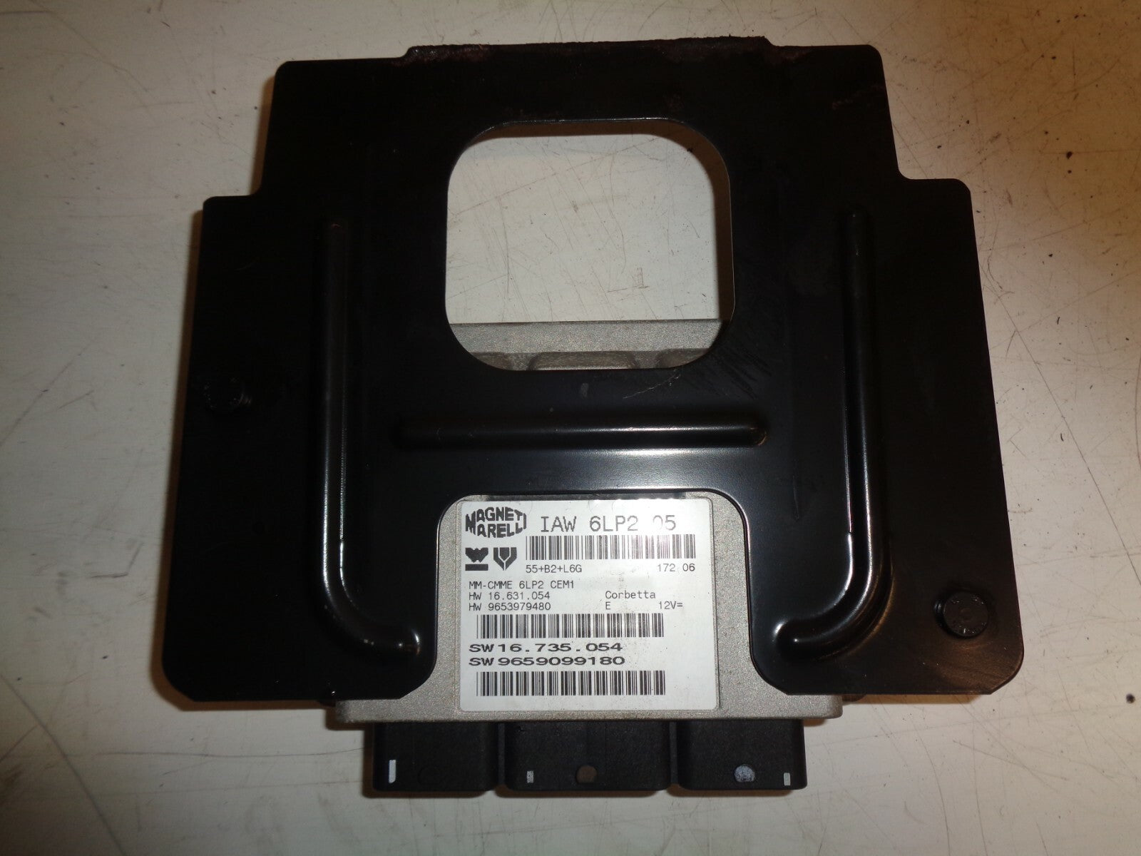 PEUGEOT 307 2006 1.4 PETROL ECU ENGINE CONTROL MODULE UNIT 9659099180