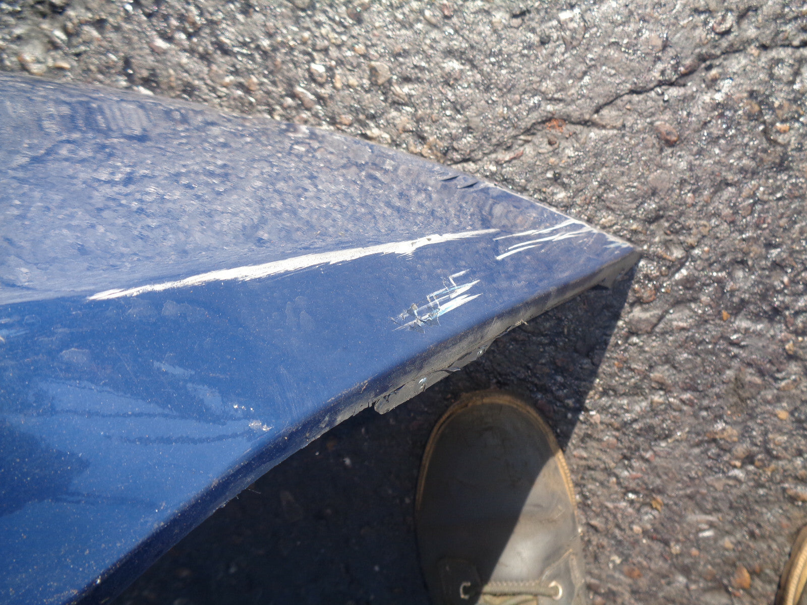 HYUNDAI ACCENT 1 MK2 2000 COMPLETE FRONT BUMPER BLUE