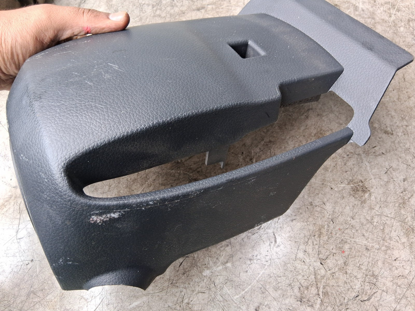 2020 NISSAN QASHQAI J11 MK2 STEERING COLUMN SURROUND COWL TRIM COVER 48470HV50A