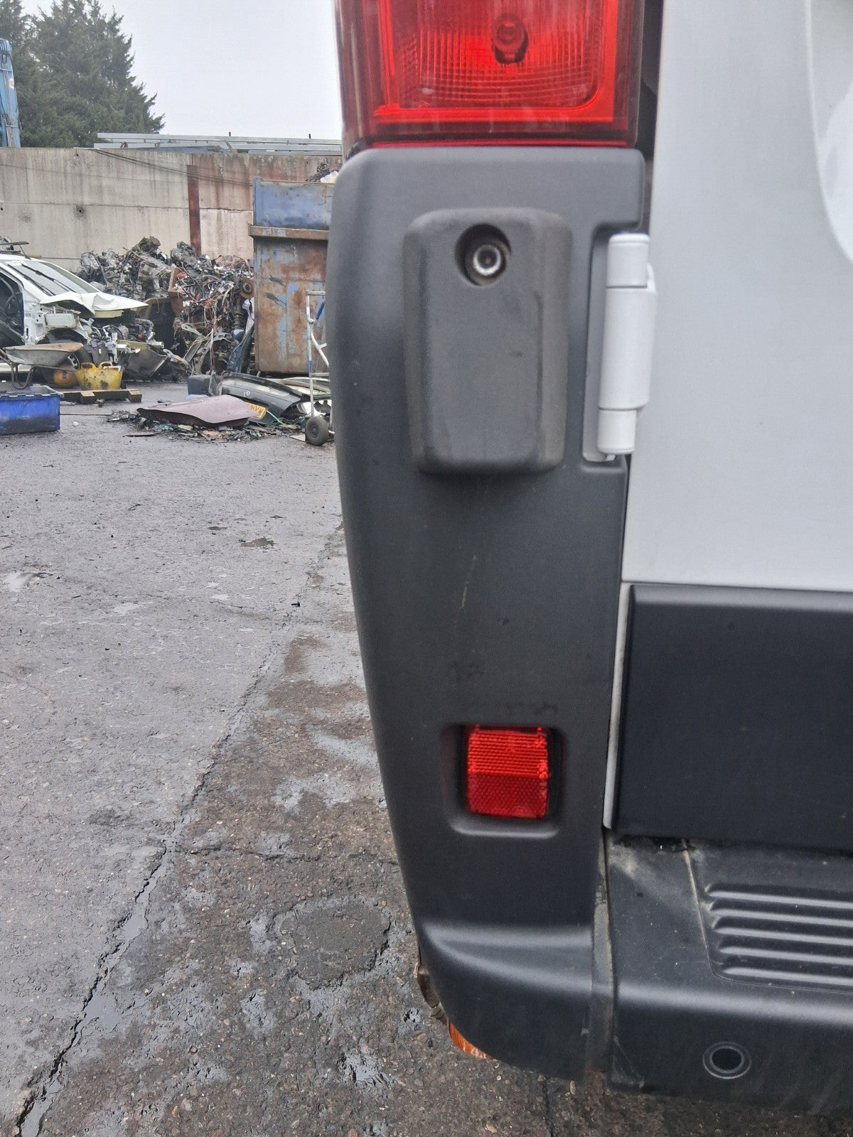 2025 FIAT DUCATO MK3 HIGH ROOF NSR PASSENGER SIDE REAR LEFT BUMPER CORNER