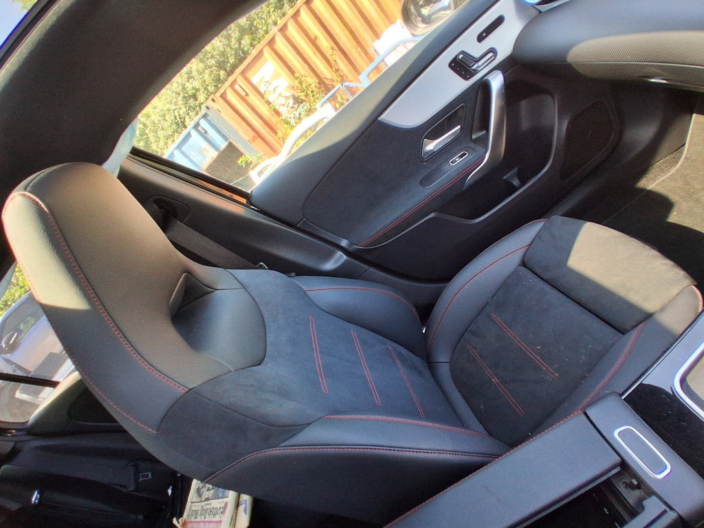 2023 MERCEDES BENZ A CLASS AMG W177 NS PASSENGER SIDE ELECTRIC SEAT RED STITCH