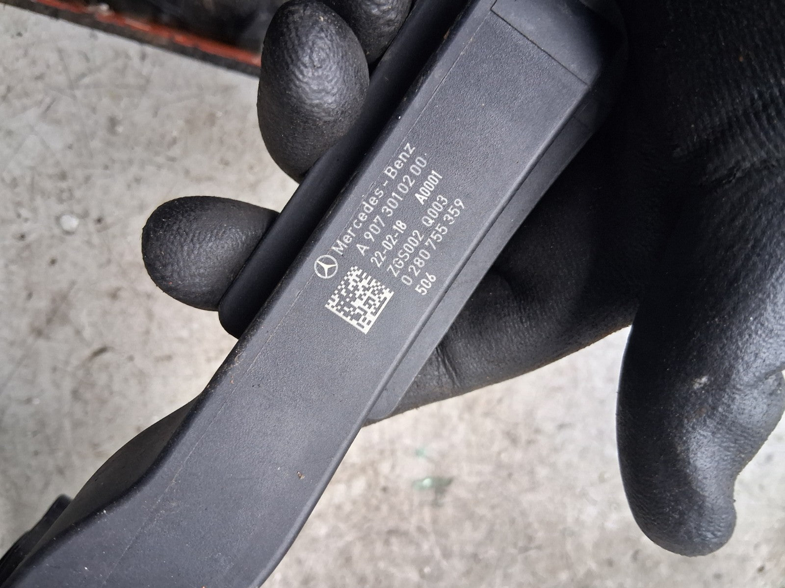 2023 MERCEDES SPRINTER W907 THROTTLE ACCELERATOR PEDAL A9073010200