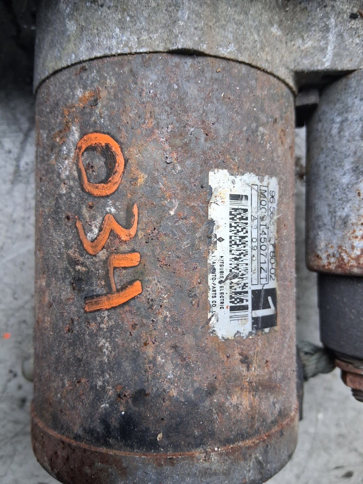 2010 CITROEN C2 MK2 STARTER MOTOR 9656317780