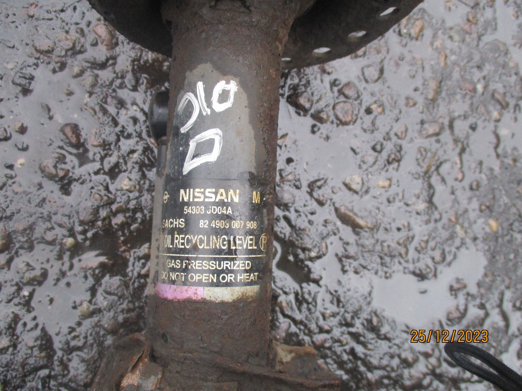 NISSAN QASHQAI J10 2009 1.5 DIESEL NSF PASSENGER FRONT SHOCK ABSORBER 54303JD04A