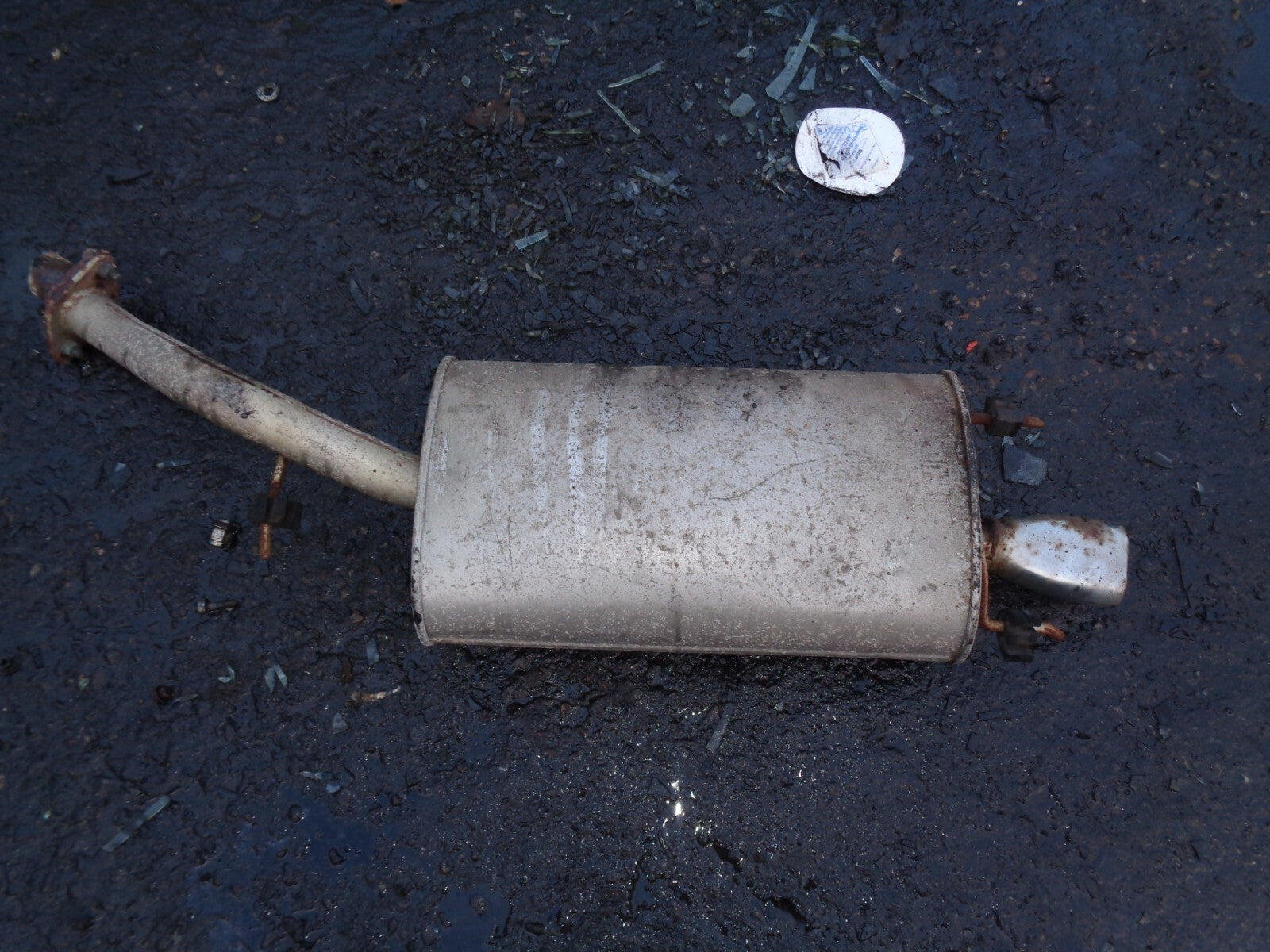 MG ZR 2004 ROVER 25 REAR COMPLETE EXHAUST BACK BOX