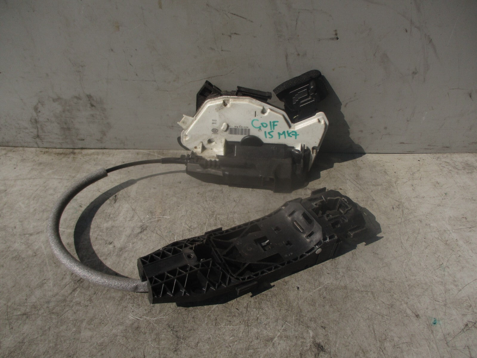 2015 VOLKSWAGEN GOLF MK7 NSR PASSENGER REAR LEFT DOOR LOCK MECHANISM 5K4839015R