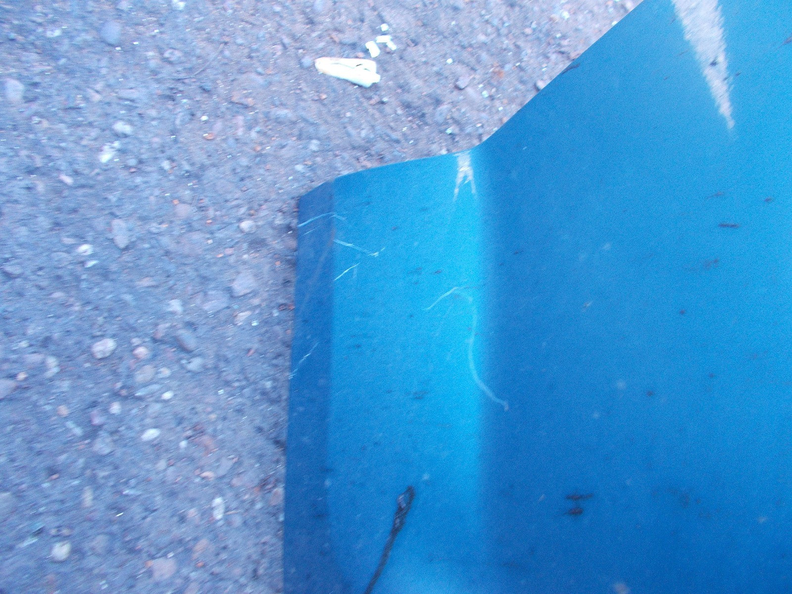 FORD FOCUS CC REAR BUMPER WITH PARKING SENSORS COMPLETE BLUE
