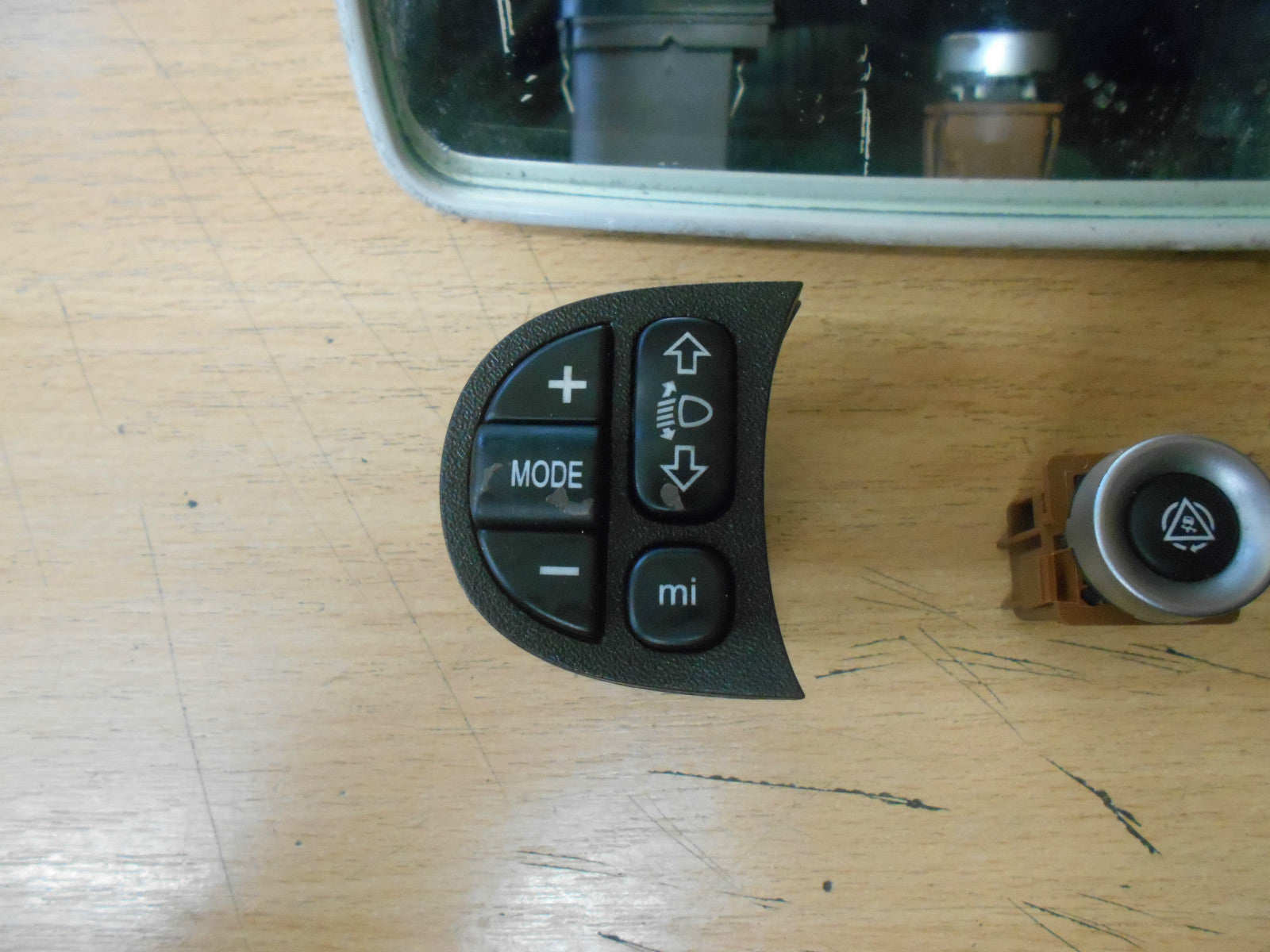 ALFA ROMEO 147 2003 INTERIOR REAR VIEW MIRROR & STEERING WHEEL SWITCH CONTROLS