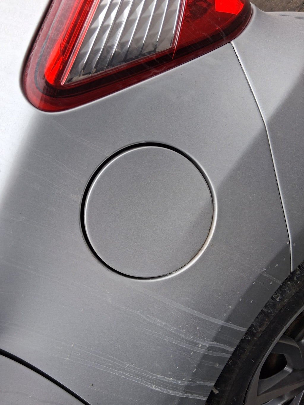 TOYOTA YARIS MK3 2019 FUEL FILLER FLAP GREY 2SN