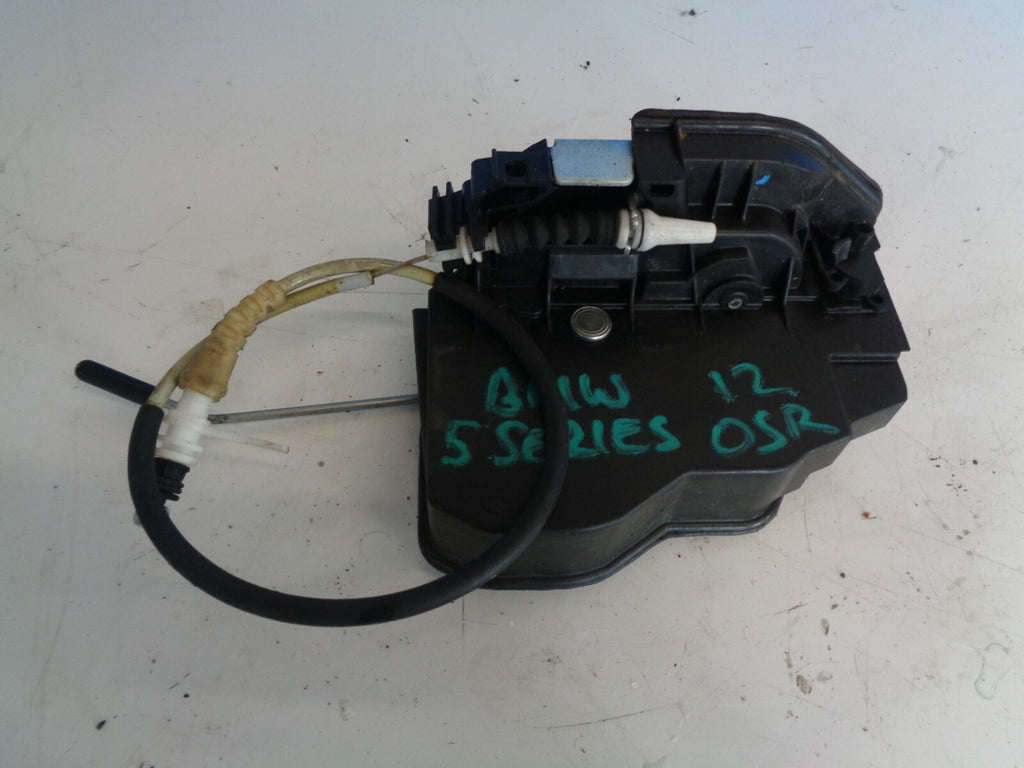 BMW 5 SERIES F10 F11 OSR DRIVER SIDE REAR DOOR LOCK MECHANISM