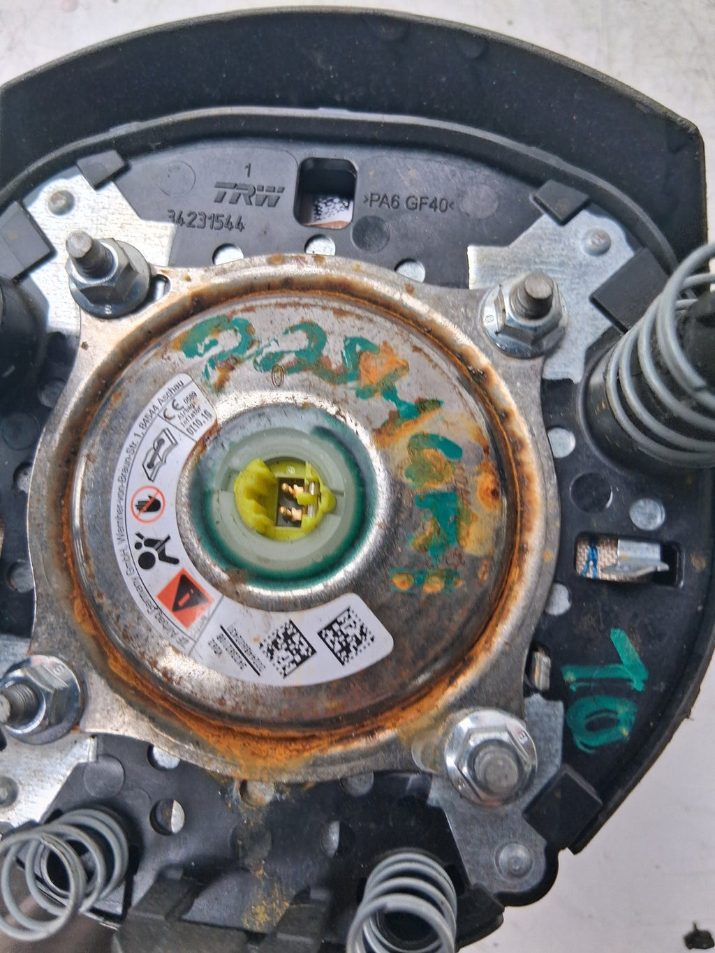 2020 NISSAN QASHQAI J11 MK2 STEERING WHEEL AIRBAG 34231544