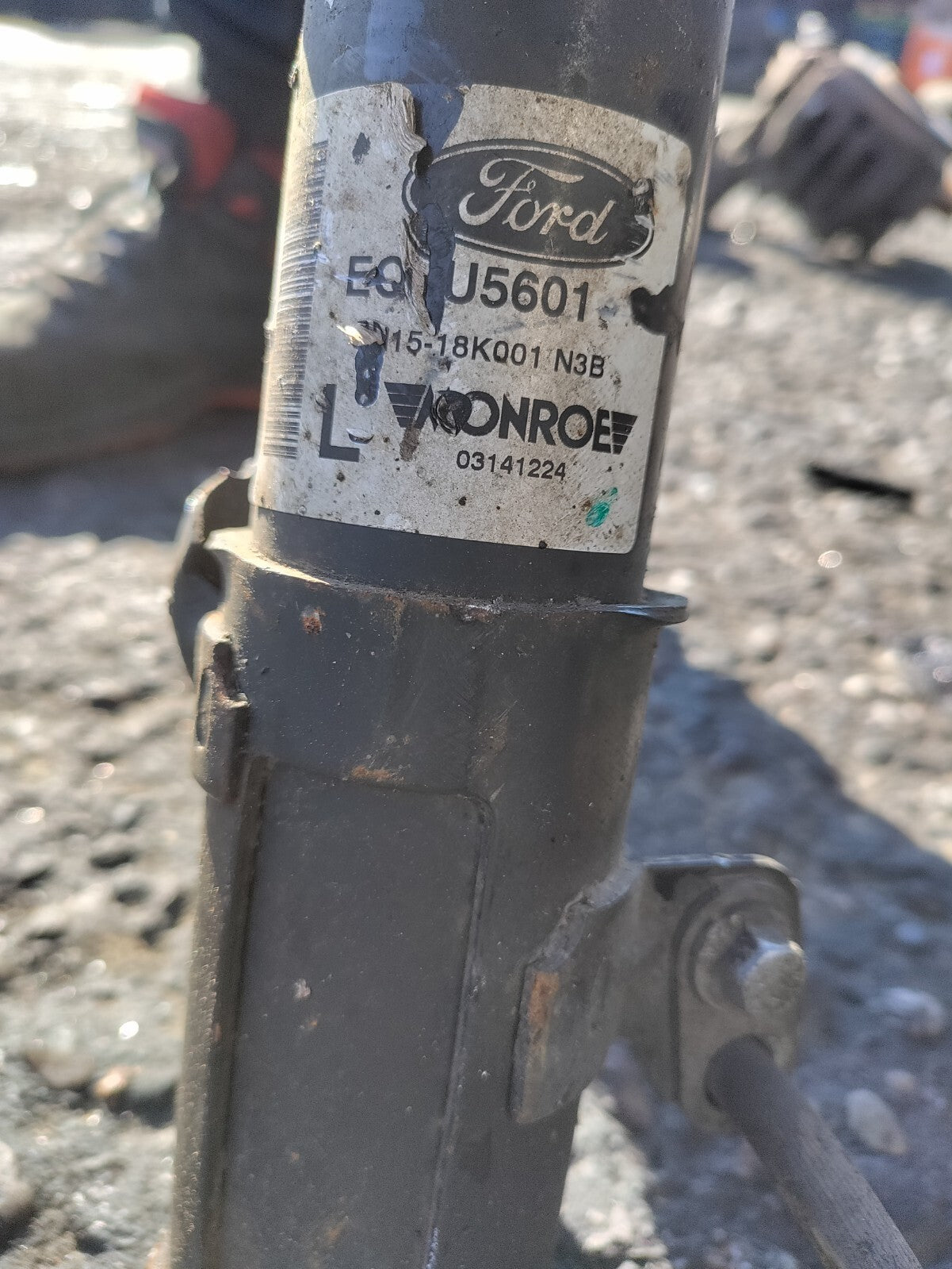 FORD ECOSPORT 2016 1.6 DIESEL NS PASSENGER SIDE SHOCK ABSORBER GN1518K001N3B