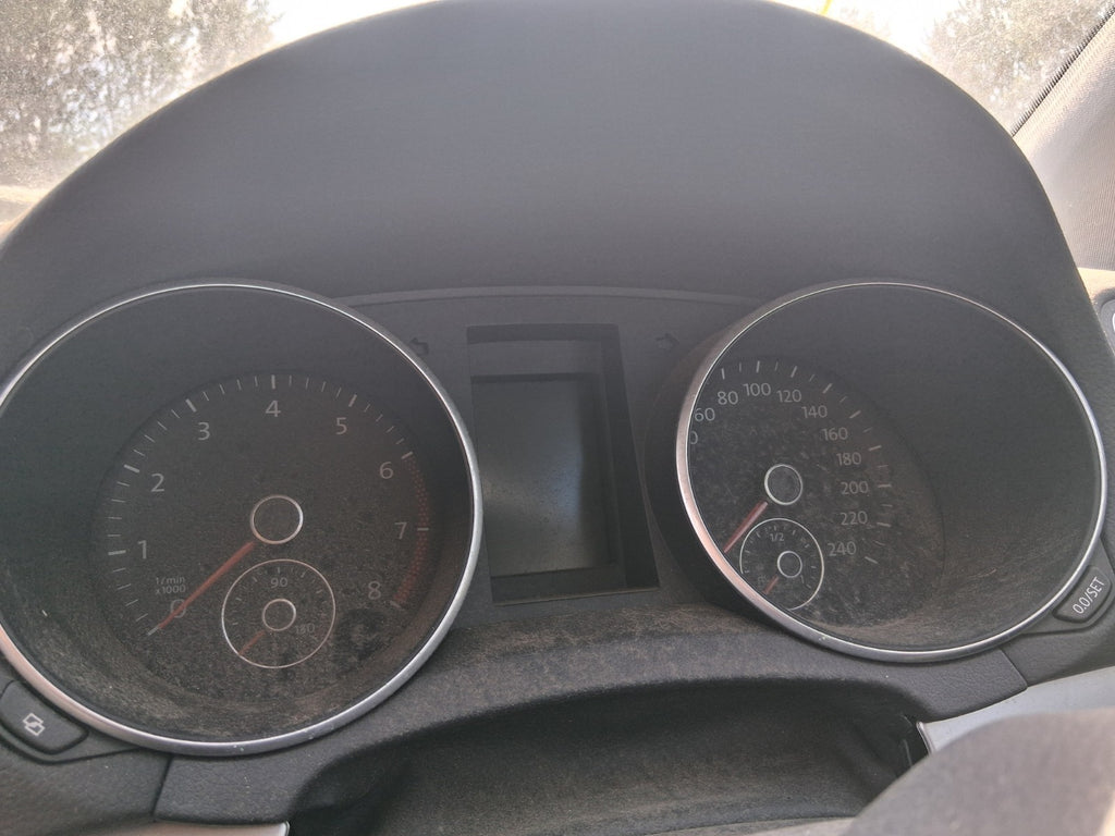 2012 VW VOLKSWAGEN GOLF MK6 1.4 PETROL AUTO SPEEDO INSTRUMENT CLUSTER 73K MILES